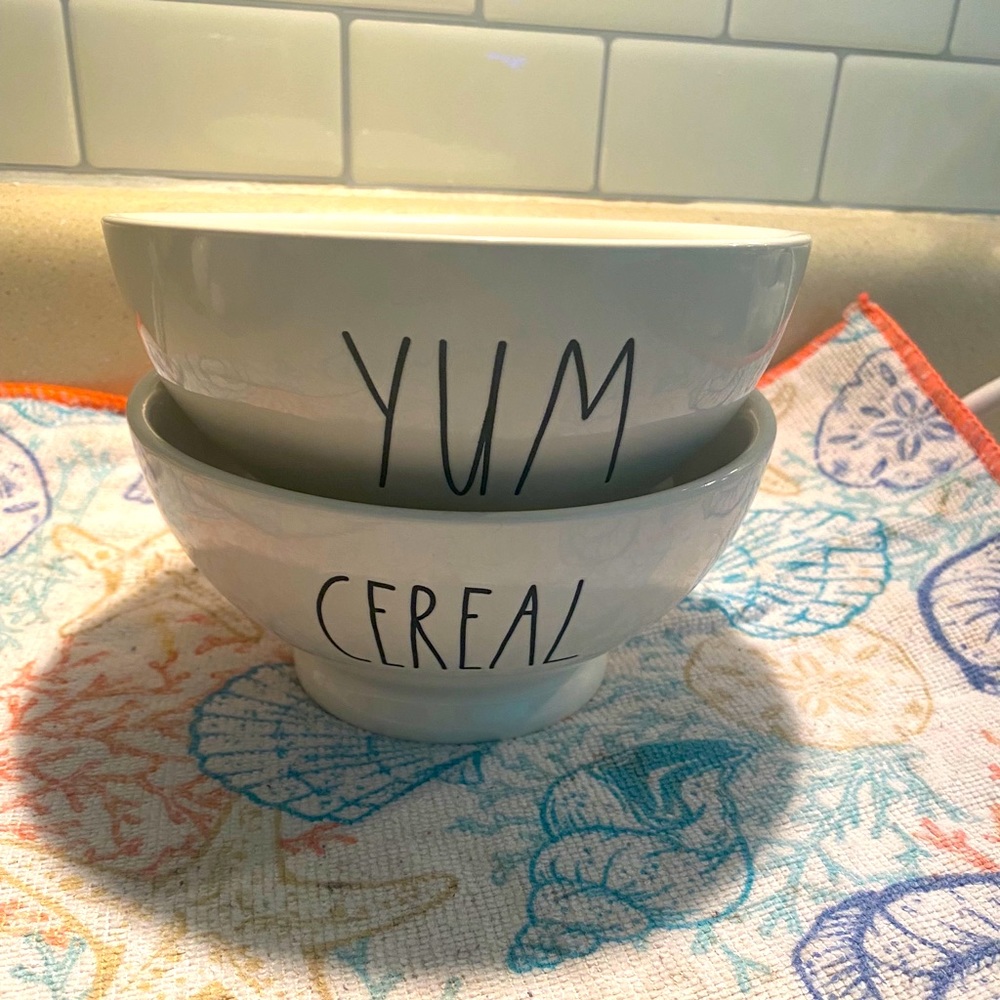Rae Dunn cereal Bowls